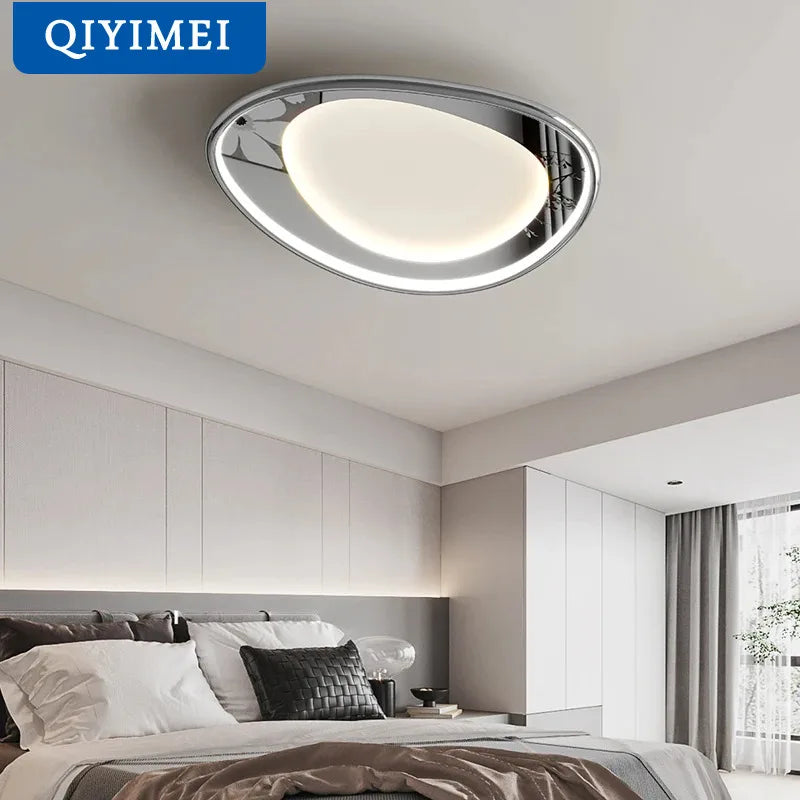 White Chrome LED Chandelier