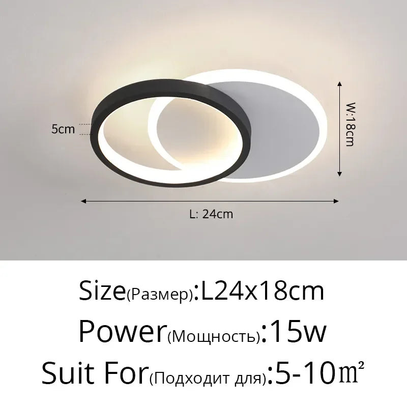 Decorbites™ LED-Kronleuchter: Moderne dimmbare Lichter für das Wohnen, Esszimmer, Küche, Schlafzimmer und Flurbeleuchtung