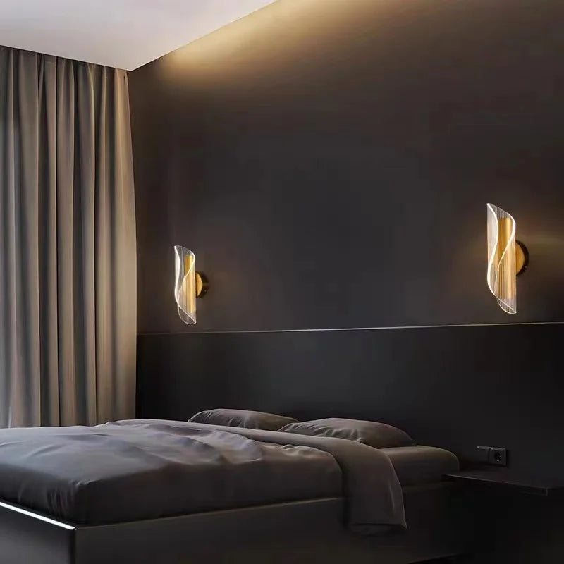 Decorbites™ Himmlische Buch LED Wandlampe - Modernes Acryl-Design für Wohnzimmer und Schlafzimmer