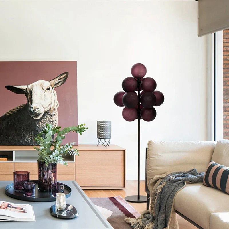 Decorbites™ Trauben-Kronleuchter: Moderne Glasball-Pendantlampe für Wohnzimmer und Schlafzimmer