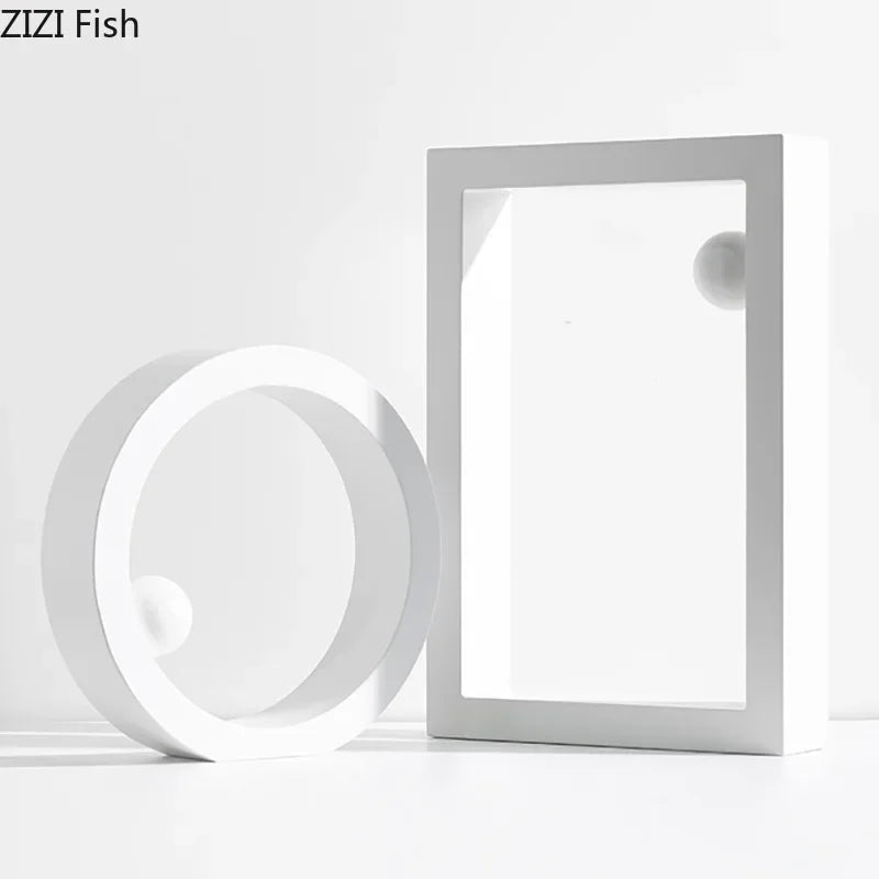 Decorbites™ Geometrische Kreis-Schreibtisch-Dekoration Minimalistisches Modernes Abstraktes Kunstästhetisches Dekor