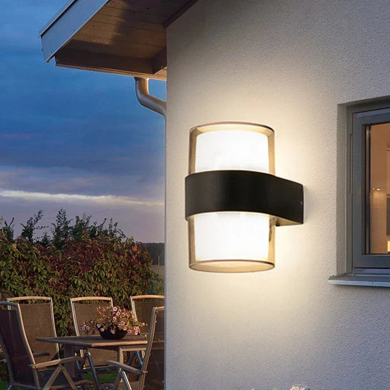 Decorbites™ Courtyard LED-Wandleuchte: Außenbeleuchtung für Veranda, Garten und Schlafzimmer – Dekorative Leuchten
