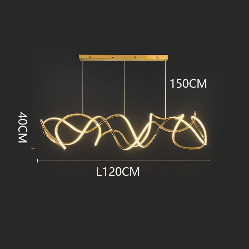 Sleek LED Pendant Lamp