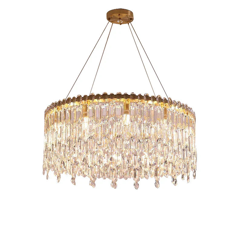 Decorbites™ Kristallanhänger-Lüster für Wohnzimmer Schlafzimmer - Luxus-Hanglampe von Lamparas Lustres