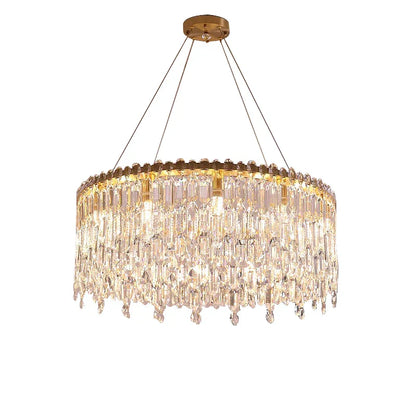 Decorbites™ Kristallanhänger-Lüster für Wohnzimmer Schlafzimmer - Luxus-Hanglampe von Lamparas Lustres
