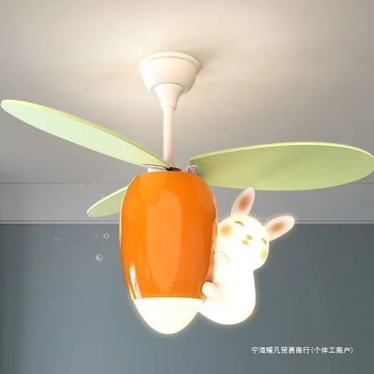 Iron Rabbit Ceiling Fan