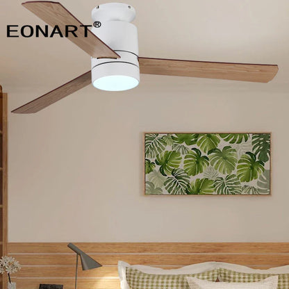 Decorbites™ 40-Zoll-LED-Deckenventilator mit Fernbedienung – Modernes Design mit Sperrholzflügeln