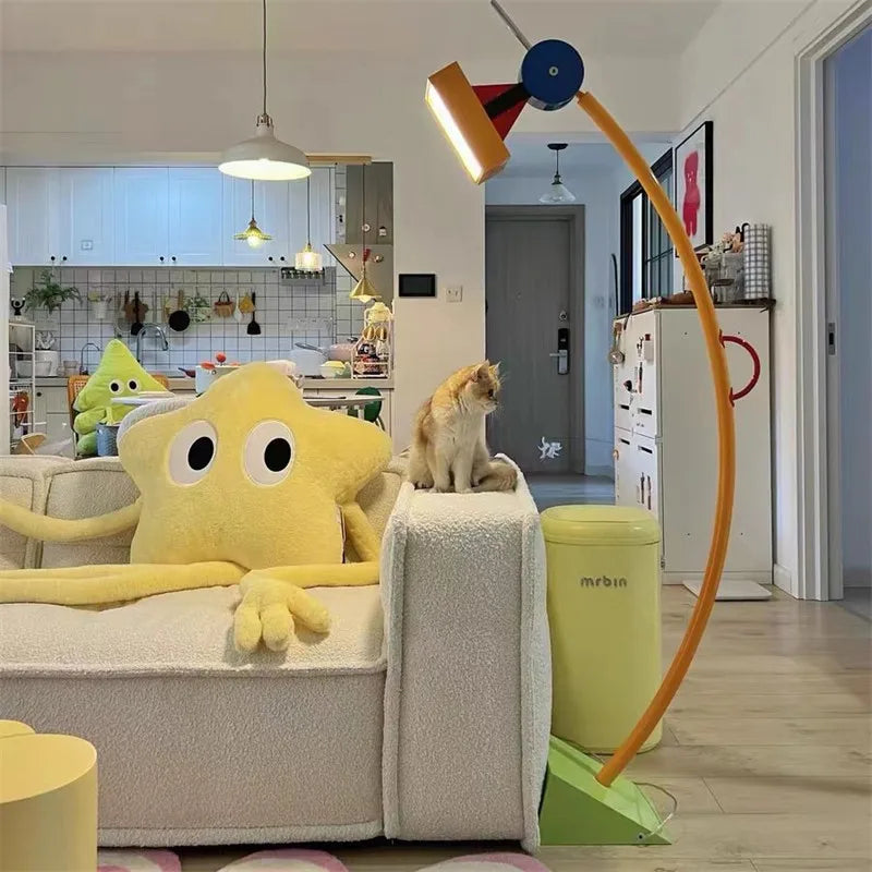 Cartoon LED Floor Lamp 160cm Colorful Kids Room
