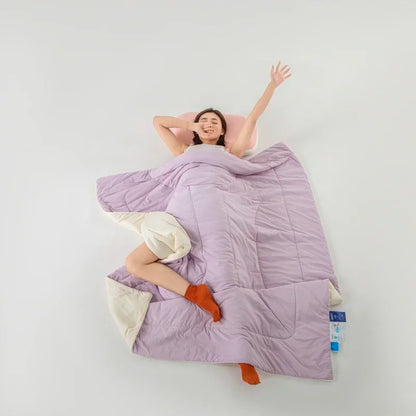 Decorbites™ Eis-Seiden-Kühl-Decke: Doppelseitige Super-Kühl-Decke für einen kühlen Sommer