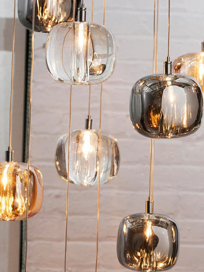 Decorbites™ Kristall-LED-Deckenleuchter für Wohnzimmer, Schlafzimmer, Esszimmer und Küche