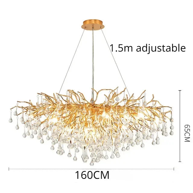 Luxury Crystal Ceiling Chandelier