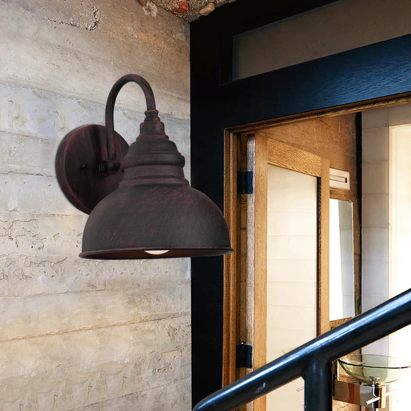 Decorbites™ Industrielle LED-Außen-Wandlampe wasserdicht für Retro-Patio, Wohnzimmer, Bar, Café