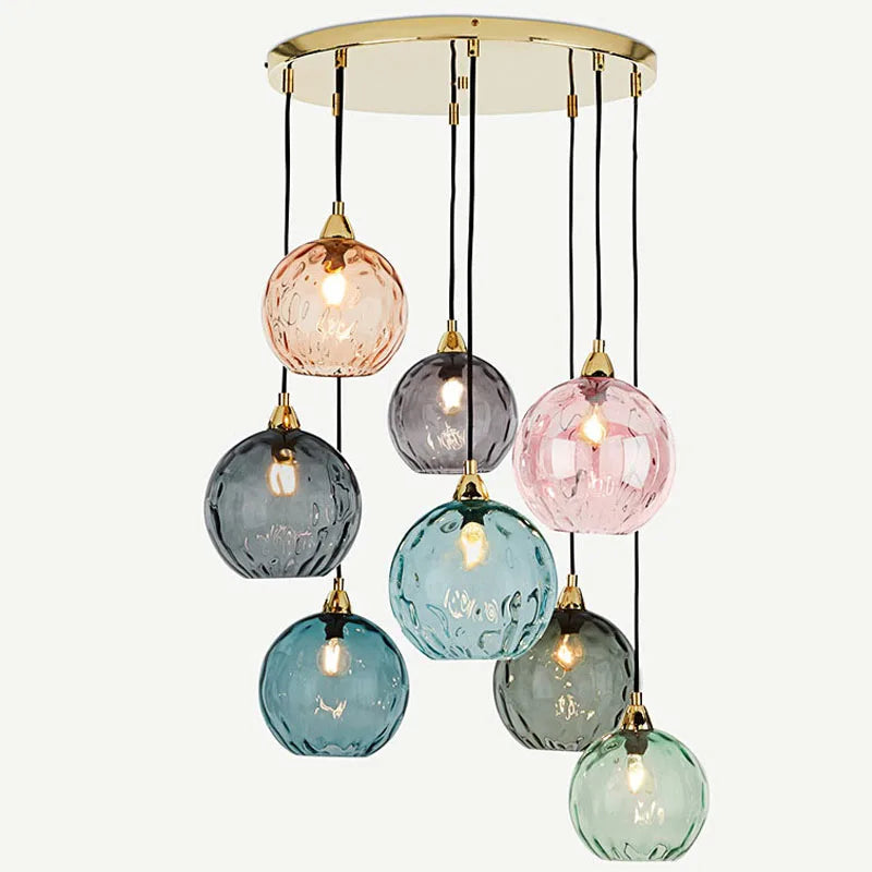 Decorbites™ Glas-Kugelluster-Hängeleuchten - Modernes nordisches Design für Küche, Schlafzimmer oder Restaurant