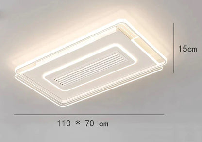 Decorbites™ Kinderzimmer-Deckenventilator mit Fernbedienung & Licht - Moderner blattloser LED-Ventilator