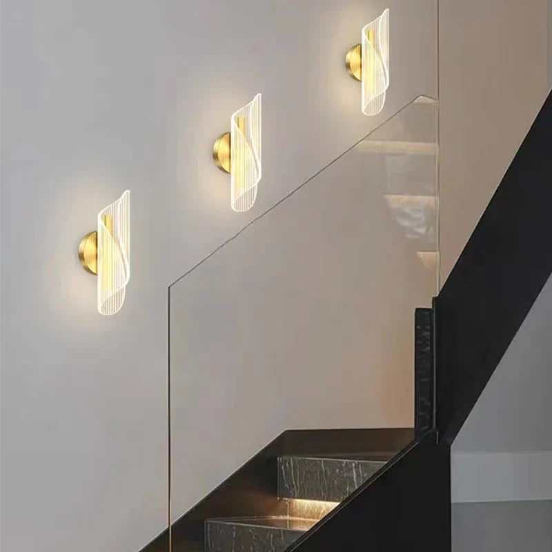 Decorbites™ Himmlische Buch LED Wandlampe - Modernes Acryl-Design für Wohnzimmer und Schlafzimmer