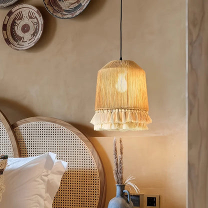 Decorbites™ Hanfseil E27 LED Hängeleuchten Kronleuchter Beleuchtung - Nordische Minimalismus