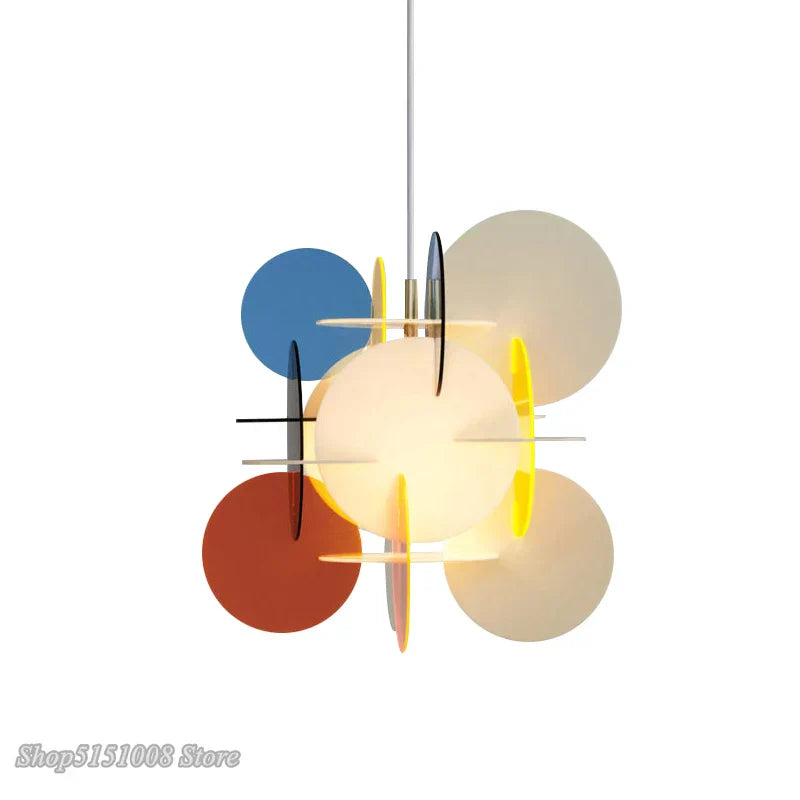 Decorbites™ LED-Akryl-Hängeleuchten: Nordisch kreativer Spleiß, Bunt für Wohnzimmer & Kinderzimmer