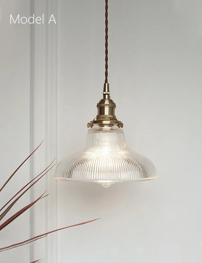 Decorbites™ Messing-Glas-Retro-Kronleuchter Art Deco LED-Esszimmerleuchte