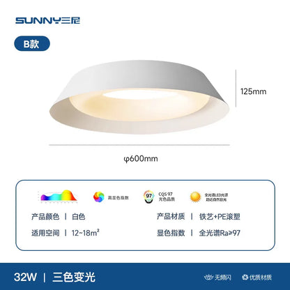 Decorbites™ Sahne-Wind-Deckenleuchte Innenraum-LED Minimalistische Moderne Lampe für Heimdekoration