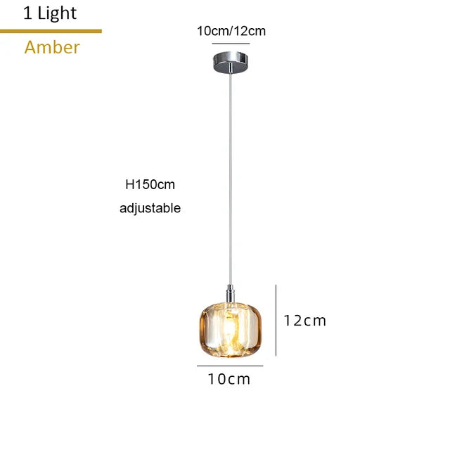 DecorBites™ Crystal LED Chandelier for Home Decoration and Modern Lighting