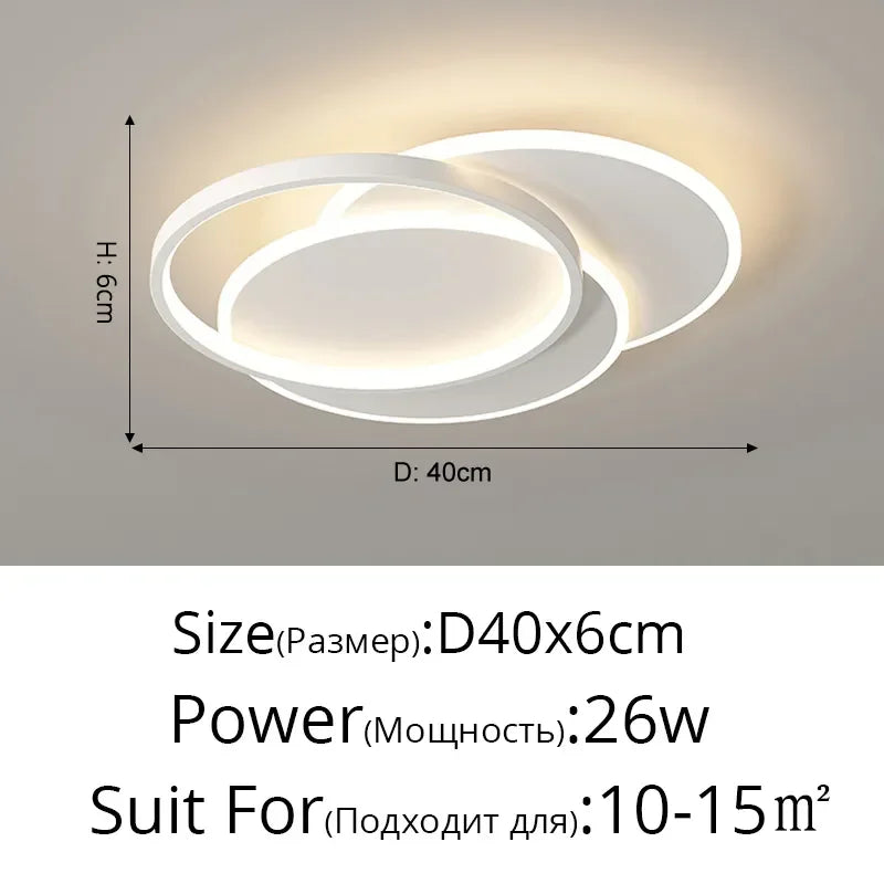 Decorbites™ LED-Kronleuchter: Moderne dimmbare Lichter für das Wohnen, Esszimmer, Küche, Schlafzimmer und Flurbeleuchtung