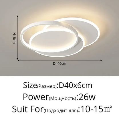 Decorbites™ LED-Kronleuchter: Moderne dimmbare Lichter für das Wohnen, Esszimmer, Küche, Schlafzimmer und Flurbeleuchtung
