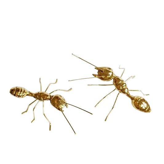 Decorbites™ Goldene Metallameisen Dekorative Figuren Insekt Heimdekorationen