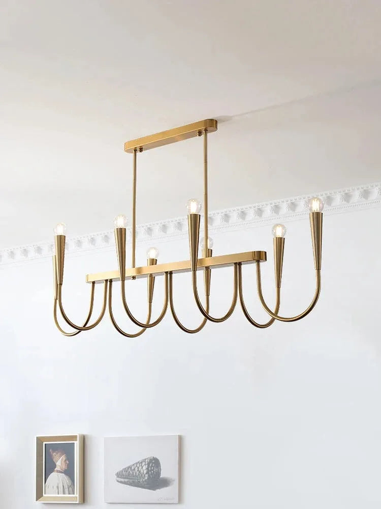 Decorbites™ Französischer Stil Schwarzes Anhängerleuchte Luxuriöse LED-Kronleuchter Raumdekoration