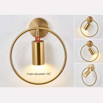 DecorBites™ LED Wall Light with Adjustable Angle GU10 Holder for Home Bedroom Decor