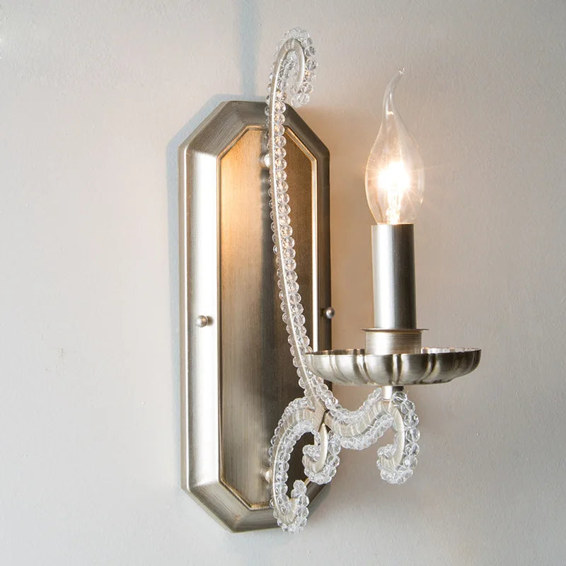 Decorbites™ Kristall-LED-Kronleuchter: Französisches Wohnzimmer Retro E14 Anhängerleuchte für die Hausdekoration