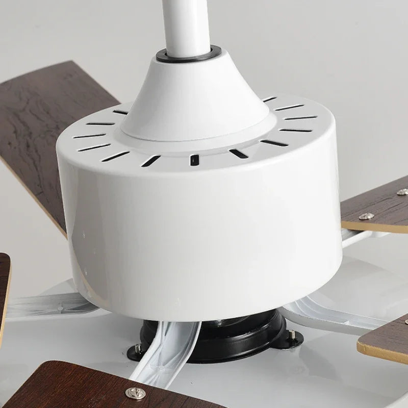 Decorbites™ 56" Holz-LED-Deckenventilator mit reinem Kupfermotor & 5-Blatt-Licht