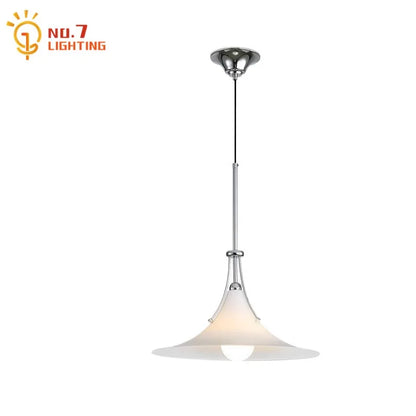 DecorBites™ French Medieval LED Iron Art Glass Pendant Lights for Home Decor