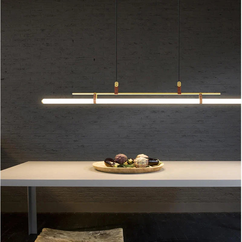 Decorbites™ Glasgürtel-Kronleuchter: Moderne LED-Beleuchtung für Innenräume in Restaurants & Büros