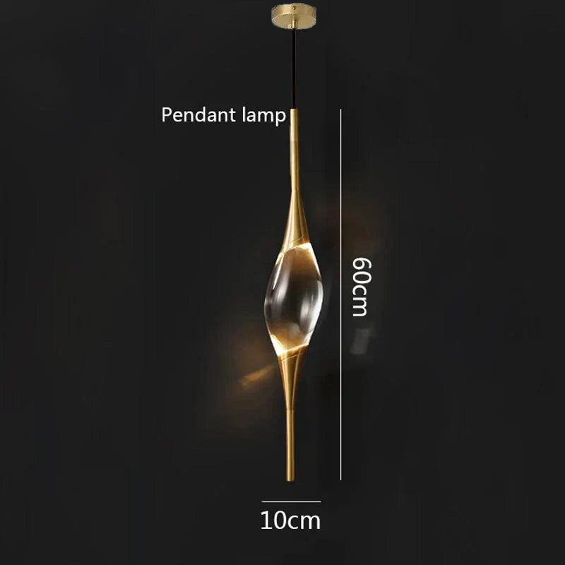 DecorBites™ Crystal Copper Wall Sconce for Dining Room, Living Room, and Bar
