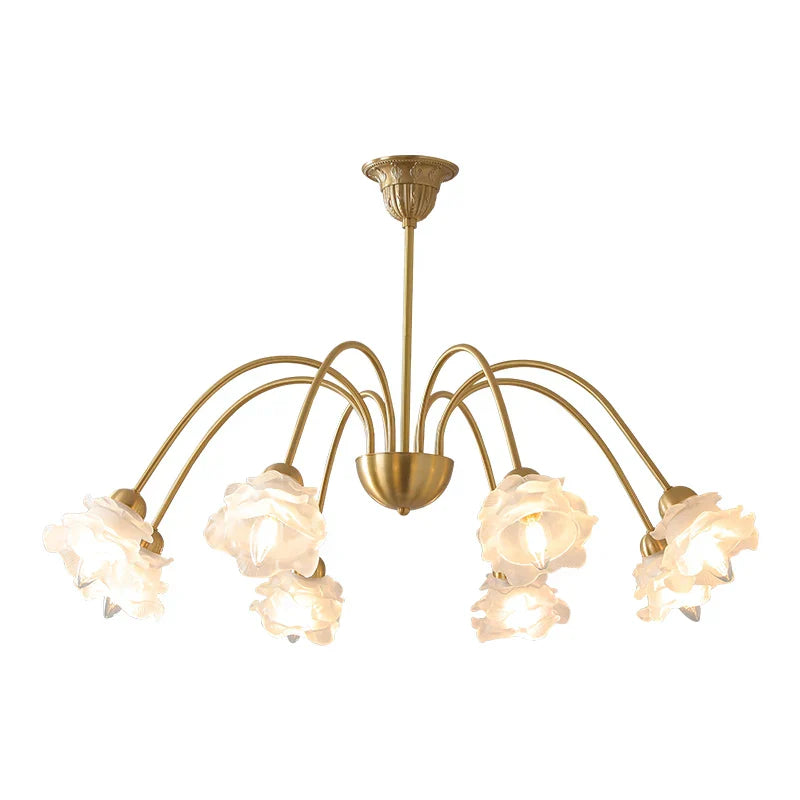 Decorbites™ Elegante Blumen-Lüster - Modern Retro Mittelalterlicher Stil für Wohnzimmer Esszimmer Schlafzimmer