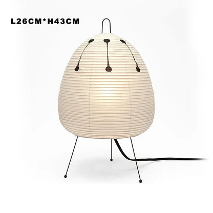 DecorBites™ Japanese Style Paper Floor Lamp for Home Décor and Lighting