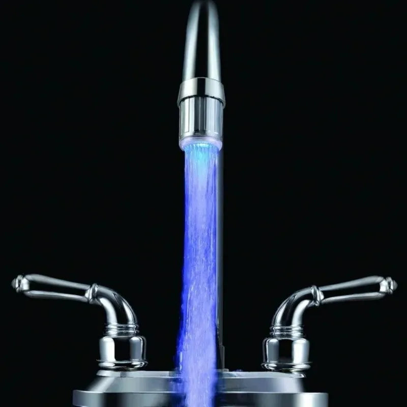 Decorbites™ LED-Wasserhahn-Aerator: Temperaturwechselndes Licht, wassersparendes Küchen- und Badezimmer-Zubehör