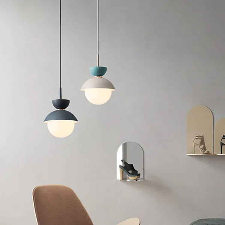 Decorbites™ Glas-Kugelleuchte: Moderne nordische Leuchte für die Einrichtung zu Hause, Küche, Esszimmer, Schlafzimmer
