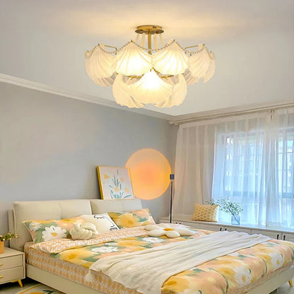 Decorbites™ Kristallperlenkette-Kronleuchter: Luxuriöse Hängeleuchte für exquisites Wohnraumausstattung
