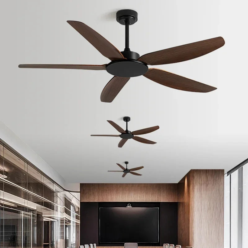 Decorbites™ 58-Zoll Deckenventilator in Schwarz mit Fernbedienung für gewerbliche Nutzung