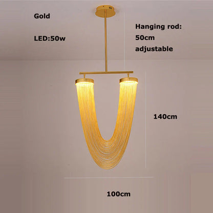 Decorbites™ LED-Aluminium-Deckenleuchter Beleuchtung Hängelampen für Foyer