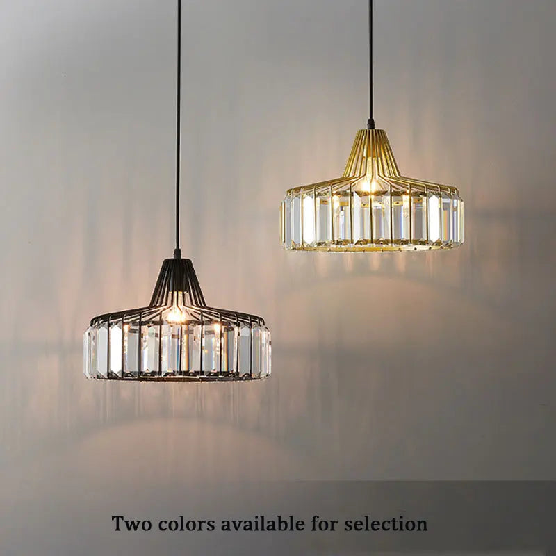 DecorBites™ Crystal Kitchen Pendant Lamp for Dining Room, Coffee Shop, and Bar