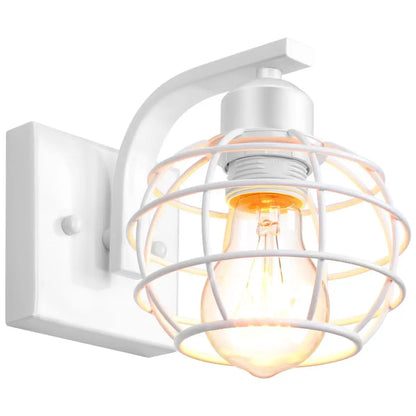 Decorbites™ Industrielles Vintage LED Wandlicht Eisenkäfig Applike Innenbeleuchtung