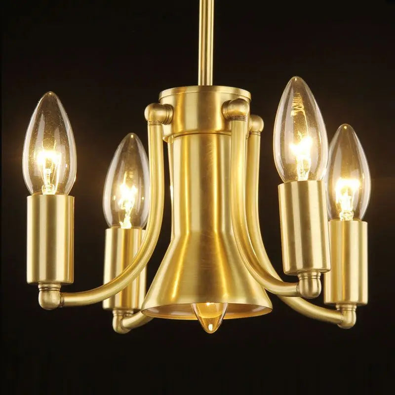 Decorbites™ Eisen-Bronze-Hängelampe Glas Retro Modern Wohnzimmerlampe