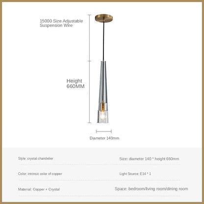 DecorBites™ Crystal LED Pendant Lights for Home Decor Lighting