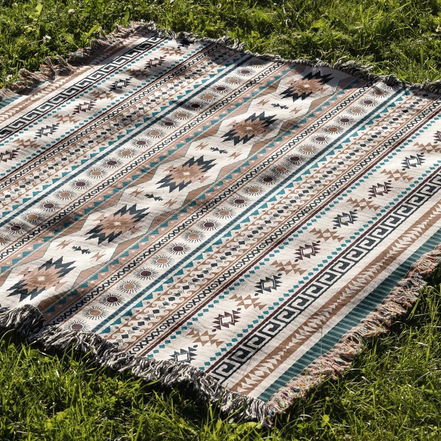 Decorbites™ Gemütliche Nordische Campingdecke und Sofabezug – Boho Outdoor-Linedecke für Heim- und Hoteldekoration