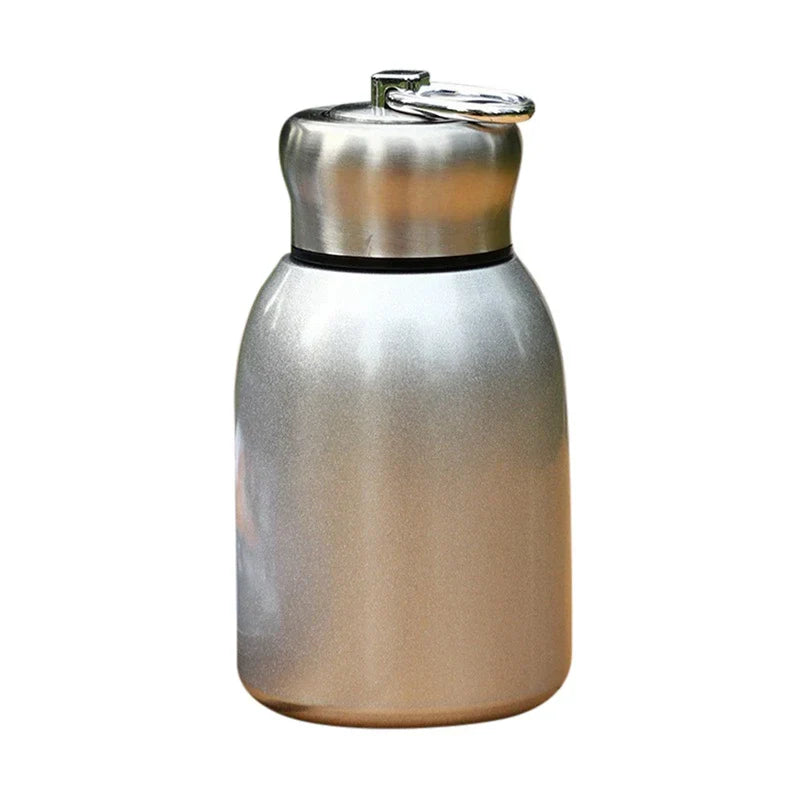DecorBites™ 300ml Mini Coffee Vacuum Flask Stainless Steel Travel Water Bottle