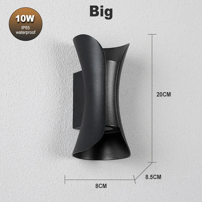 Decorbites™ LED Wasserdichte Wandlampe 10W Modern Luxuriöses Innen- und Außenleuchte