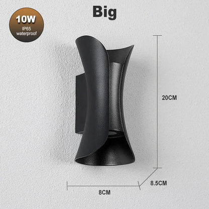 Decorbites™ LED Wasserdichte Wandlampe 10W Modern Luxuriöses Innen- und Außenleuchte