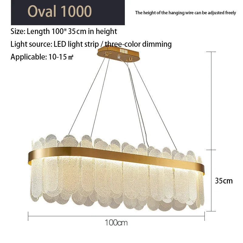 Decorbites™ Kristall-LED-Kronleuchter: Elegante Deckenbeleuchtung für Wohnzimmer, Schlafzimmer, Hotel